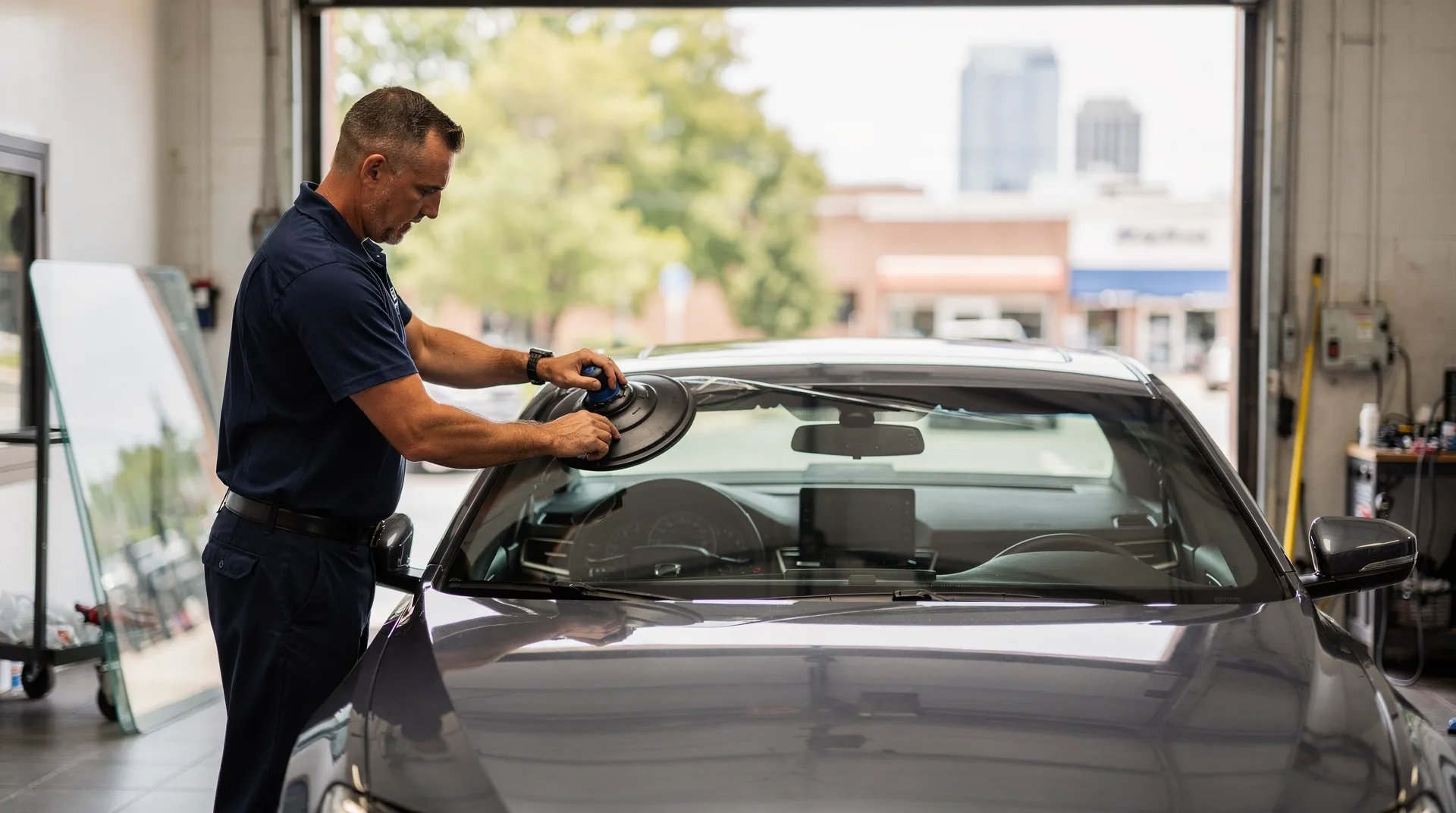 Auto Glass Repair Charlotte NC: Fast, Reliable Service 2 Galaxy Auto Glass offers windshield replacement and repair, auto window glass replacement, rock chip repair