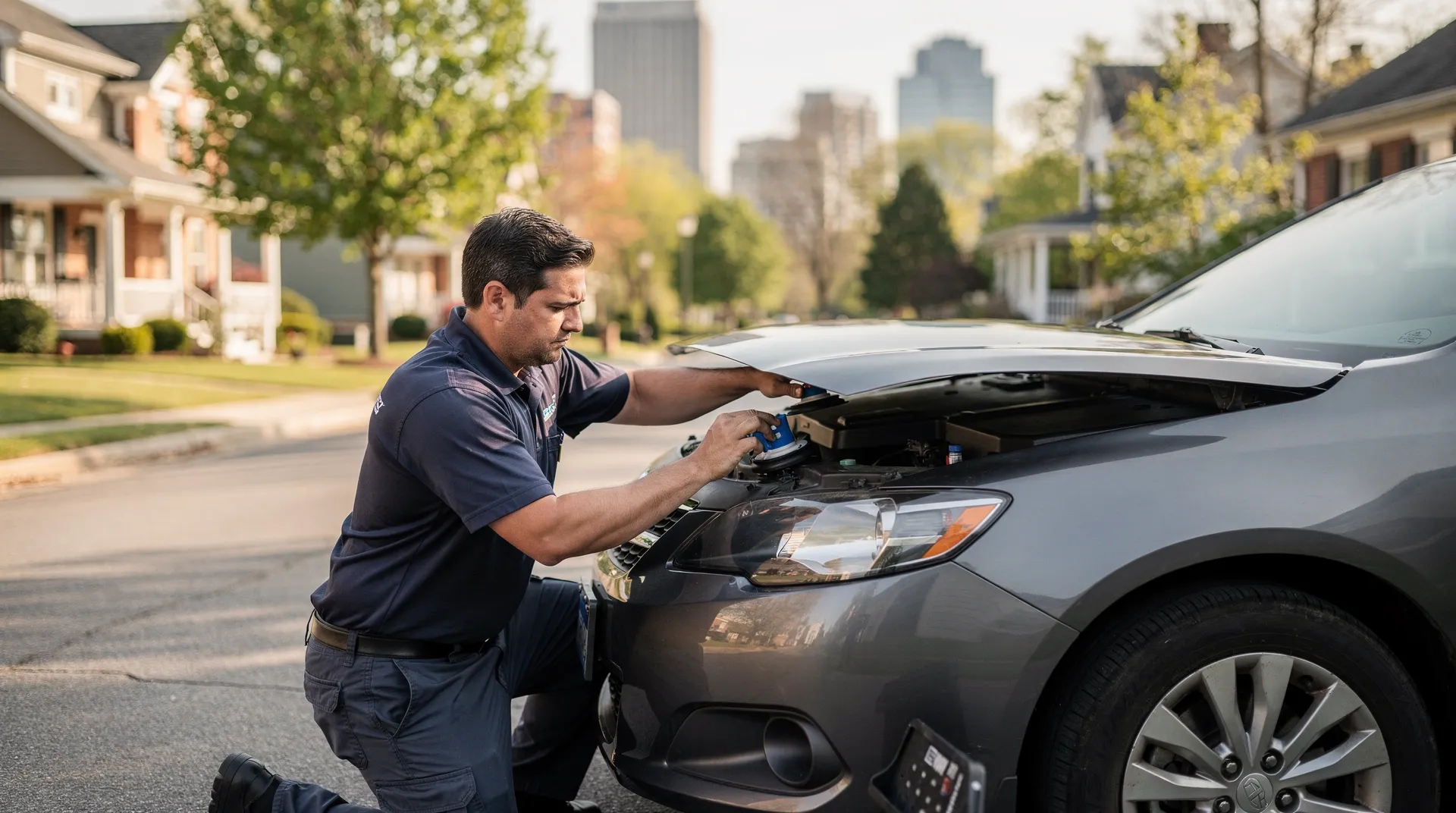 Same-Day Windshield Repair in Charlotte 2 Galaxy Auto Glass is Charlotte's top-rated mobile windshield replacement and auto glass repair service.; Galaxy